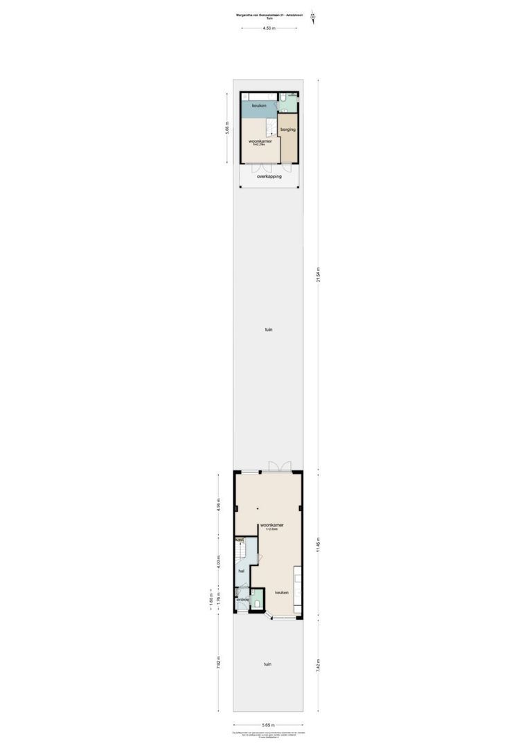 Margaretha van Borsselenlaan 31, Amstelveen plattegrond-6