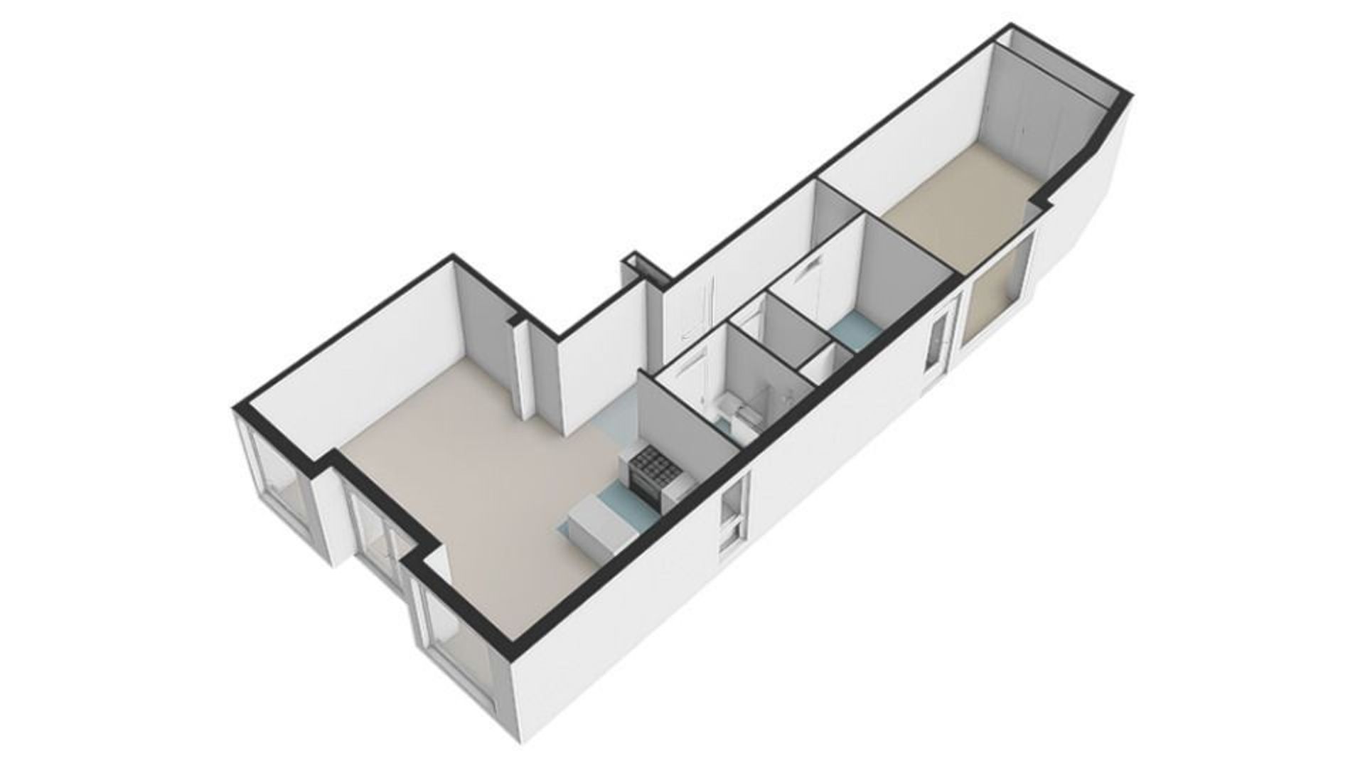 Prinseneiland 567, Amsterdam plattegrond-2