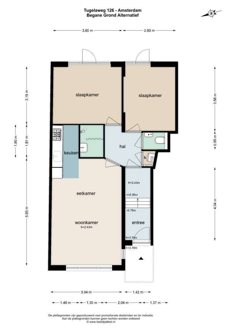 Tugelaweg 126, Amsterdam plattegrond-4