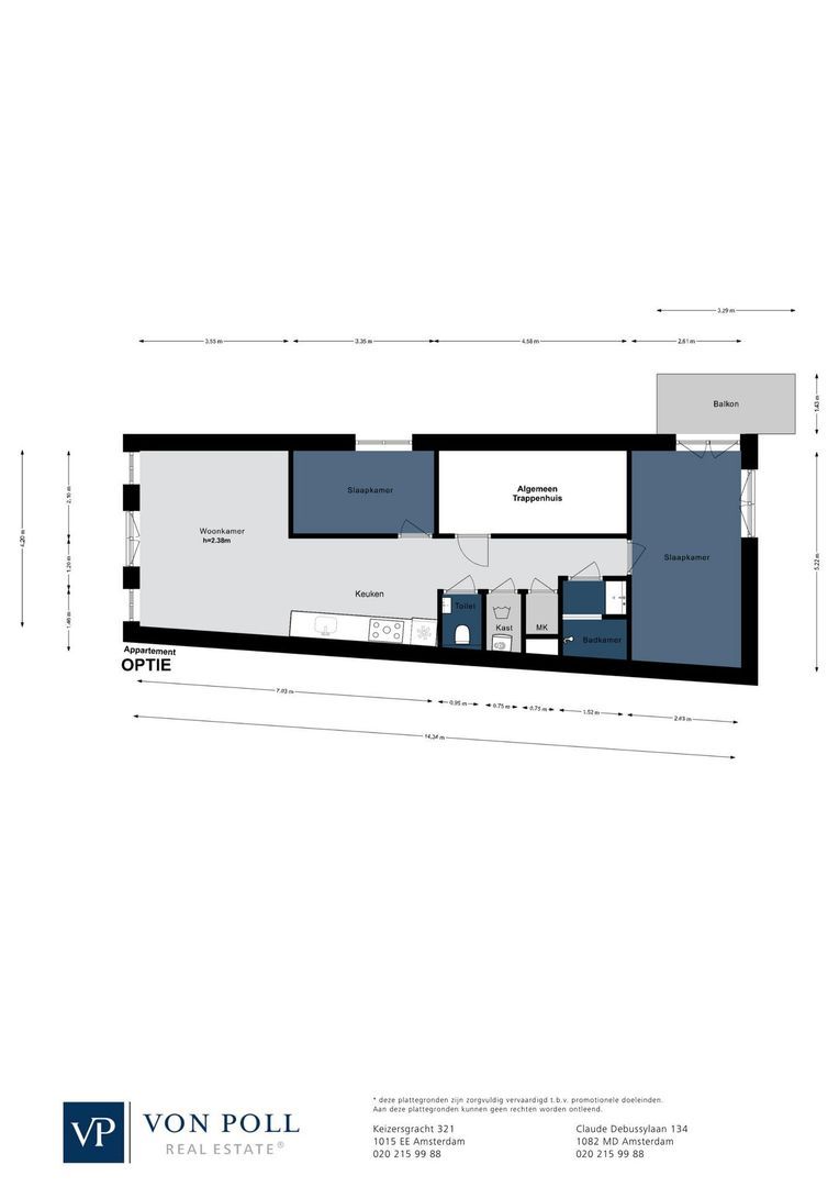 Raamstraat 33 K, Amsterdam plattegrond-0