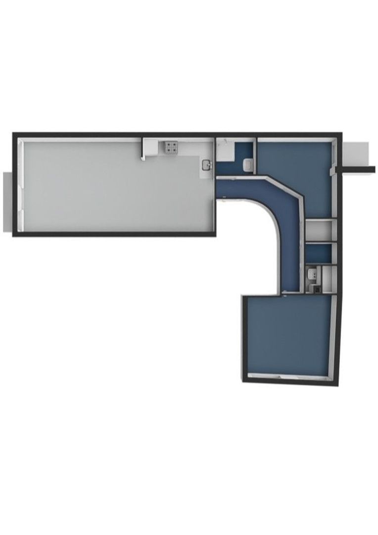 Eerste Looiersdwarsstraat 26 B, Amsterdam plattegrond-2