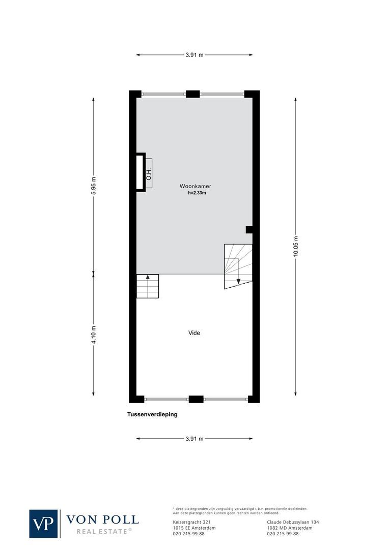 Bloemstraat 65, Amsterdam plattegrond-1