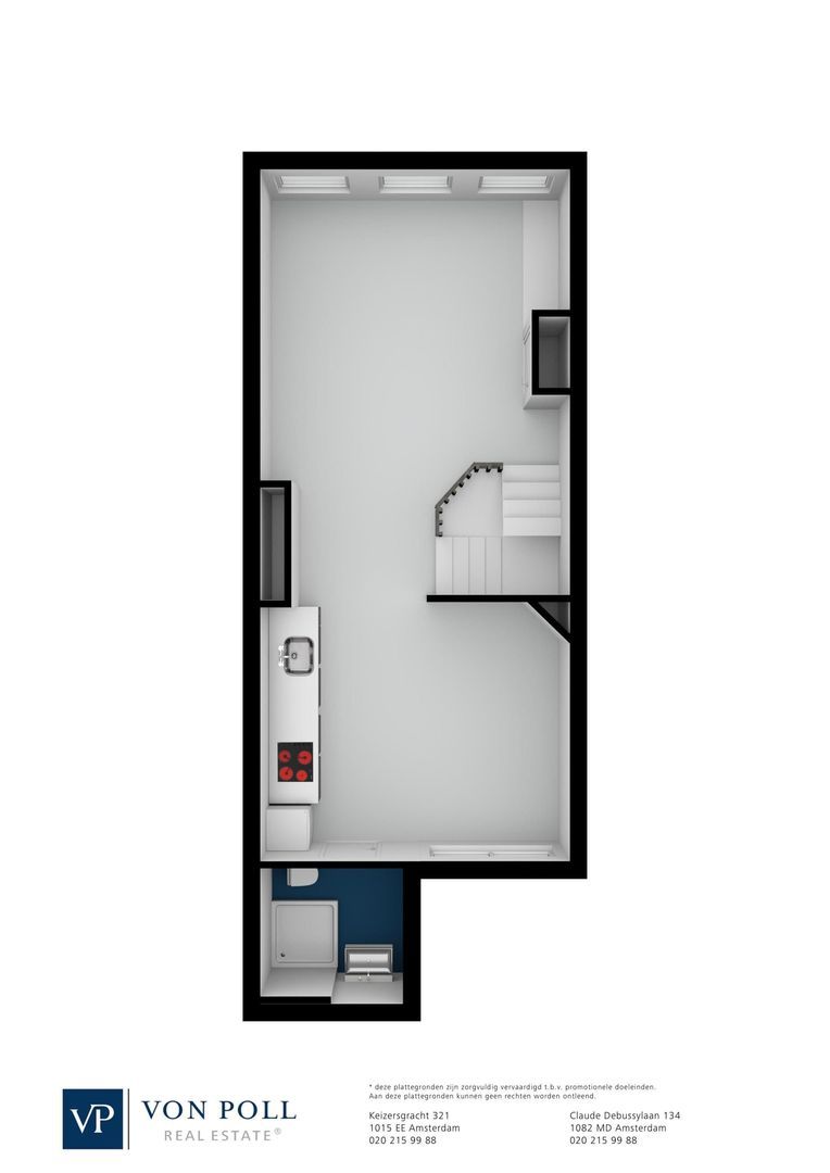 Brouwersgracht 145 3, Amsterdam plattegrond-1