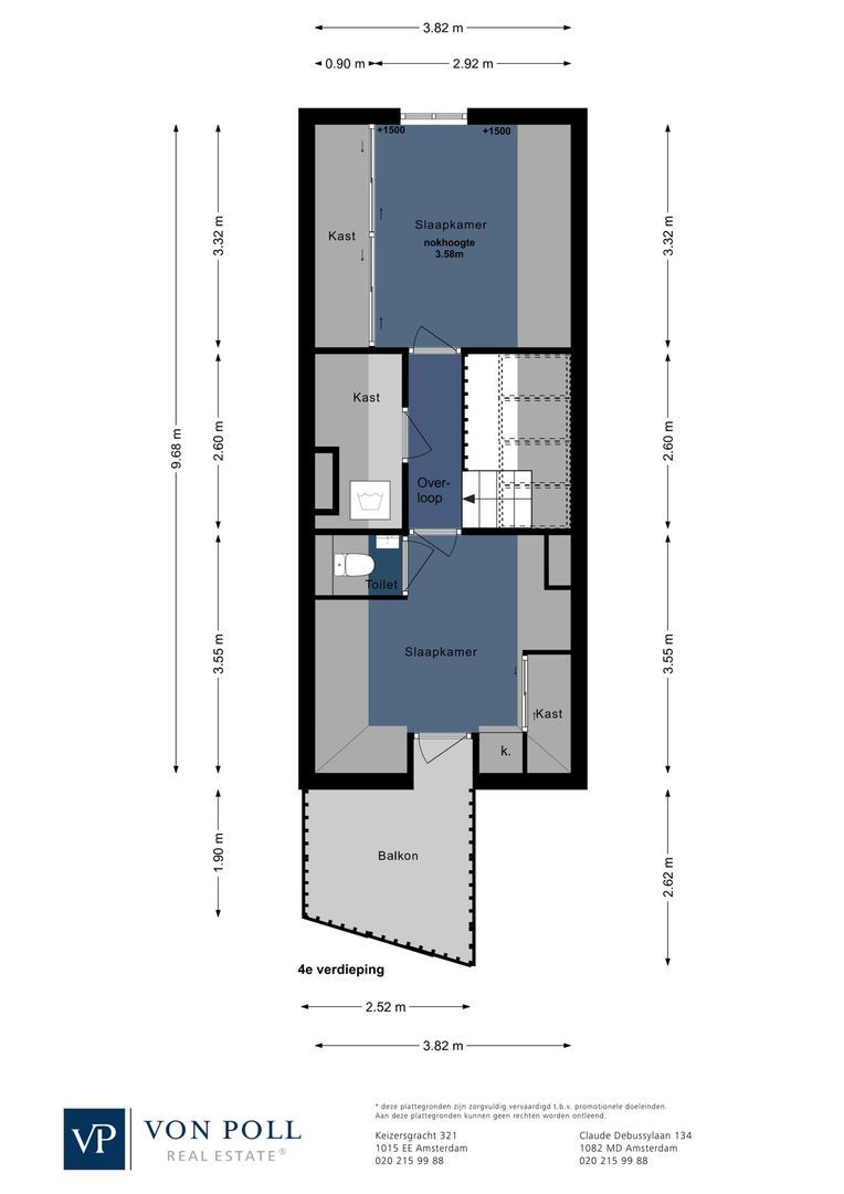 Brouwersgracht 145 3, Amsterdam plattegrond-5