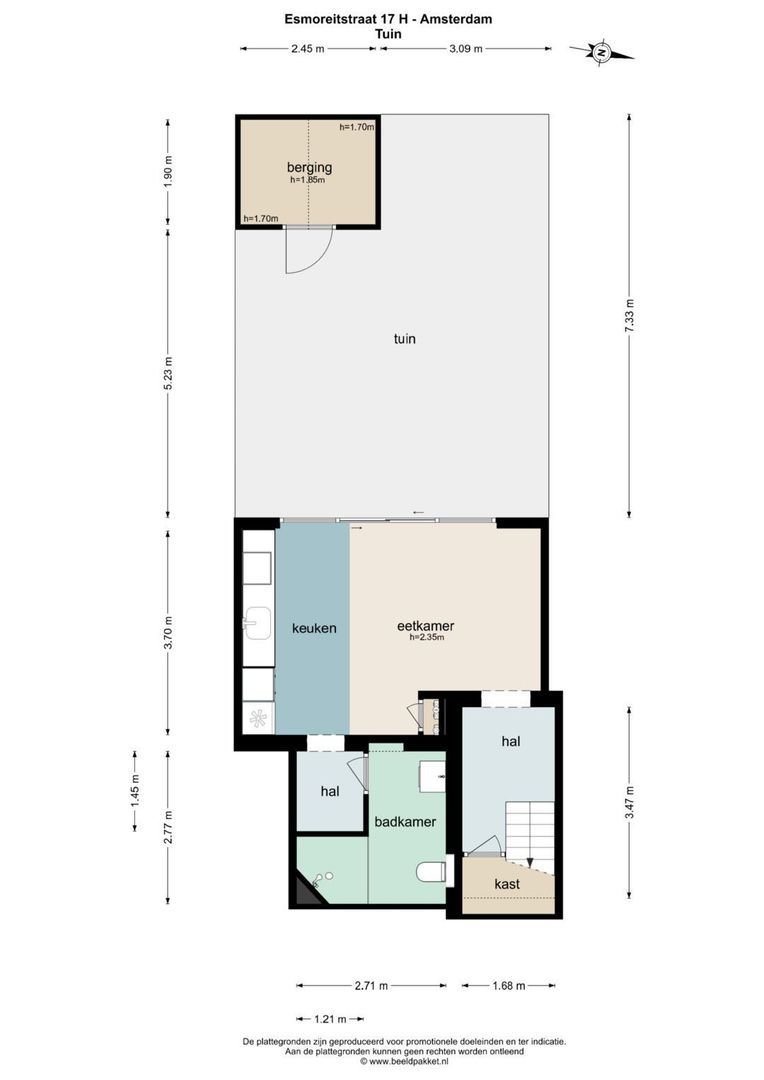 Esmoreitstraat 17 H, Amsterdam plattegrond-10