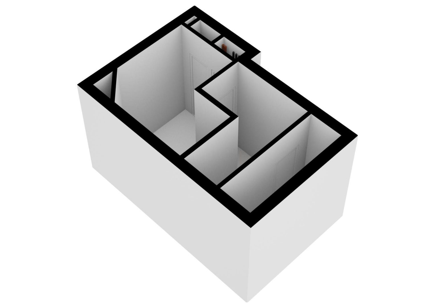 Kloveniersburgwal 75 D, Amsterdam plattegrond-4
