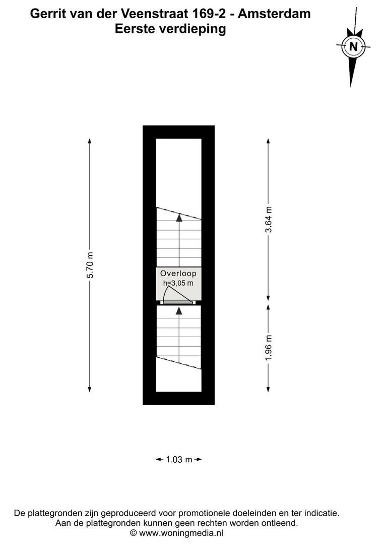 Gerrit van der Veenstraat 169 2, Amsterdam plattegrond-1