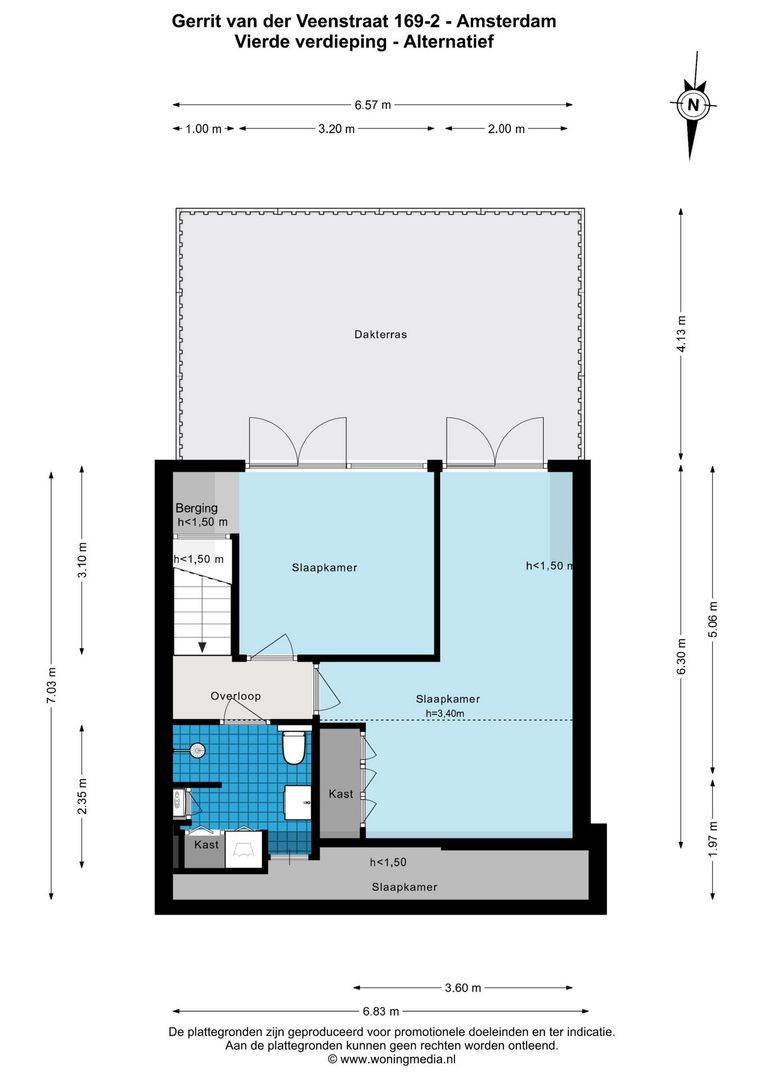 Gerrit van der Veenstraat 169 2, Amsterdam plattegrond-5