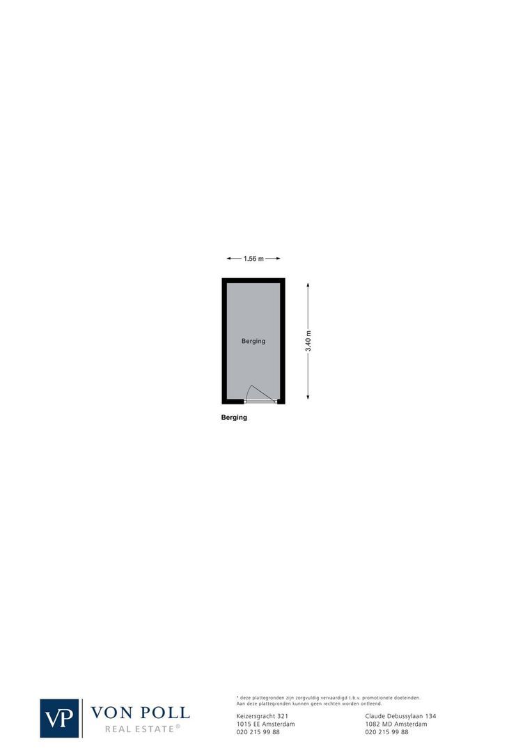 Nieuwe Achtergracht 4 C, Amsterdam plattegrond-1
