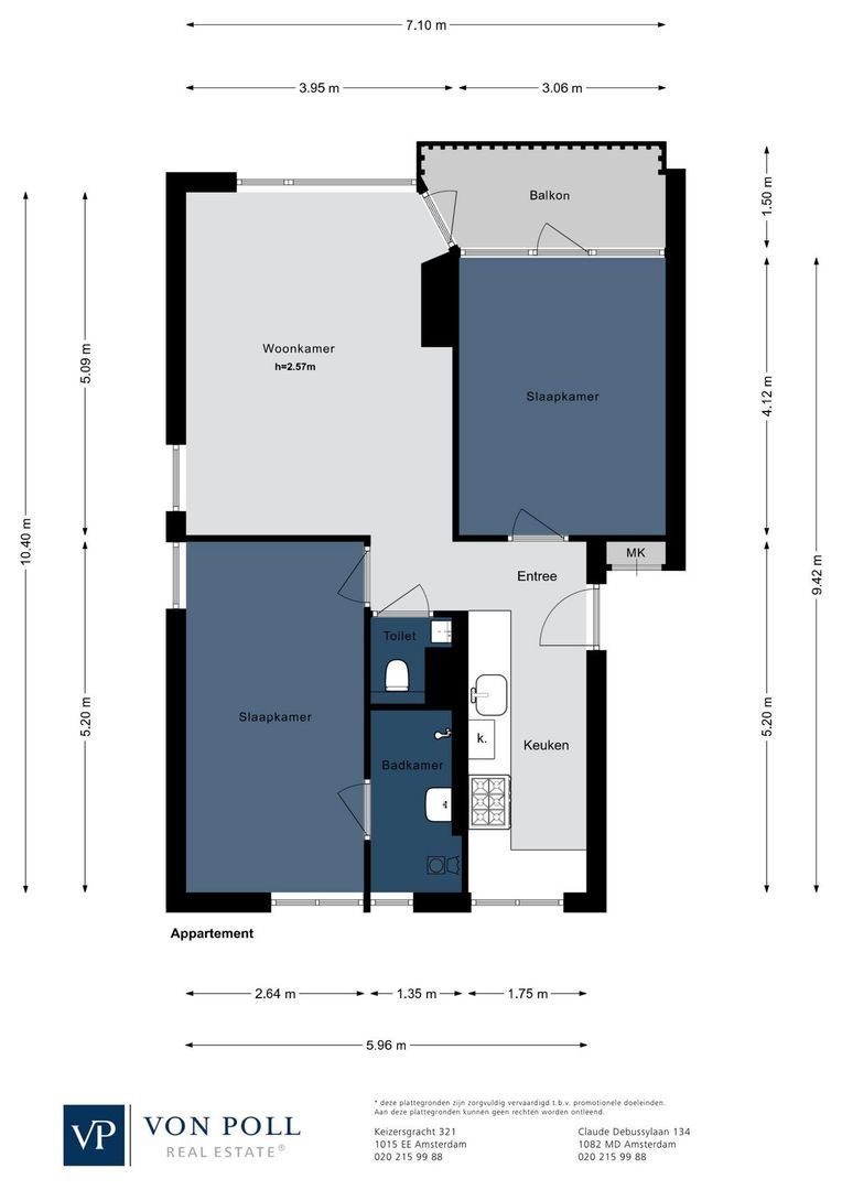 Honselersdijkstraat 32 3, Amsterdam plattegrond-0