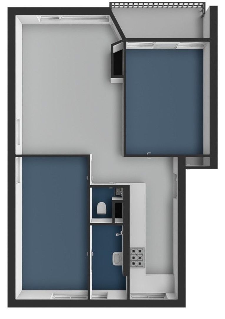 Honselersdijkstraat 32 3, Amsterdam plattegrond-2