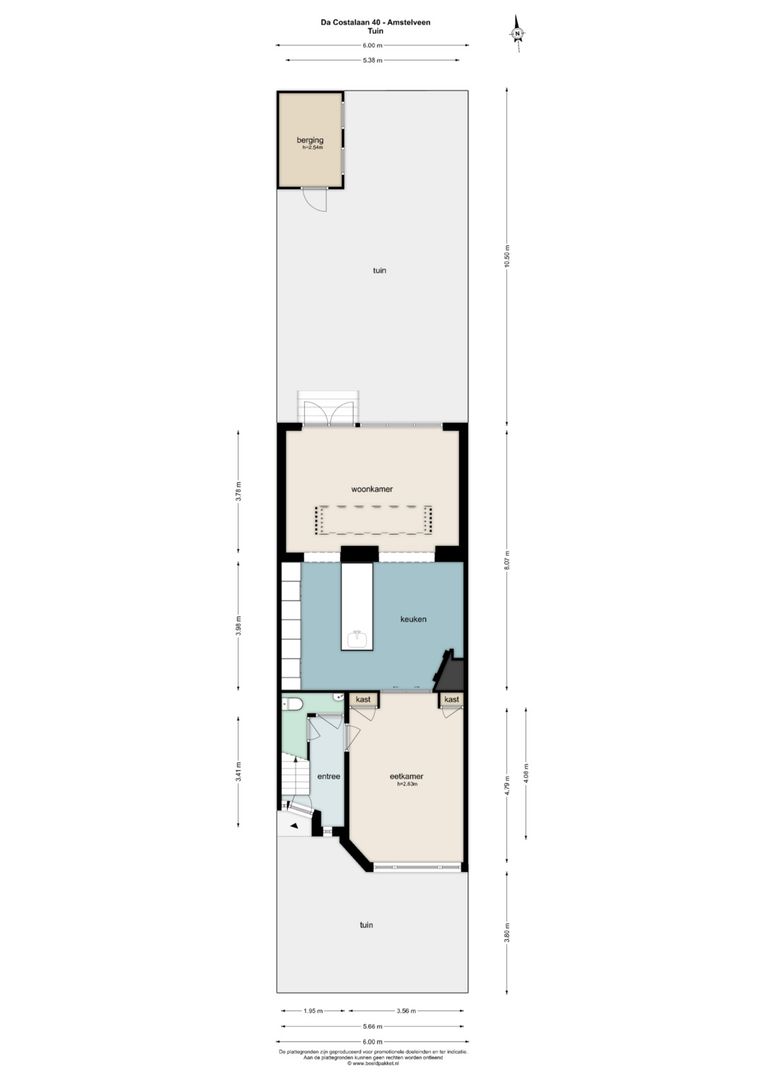 Da Costalaan 40, Amstelveen plattegrond-15