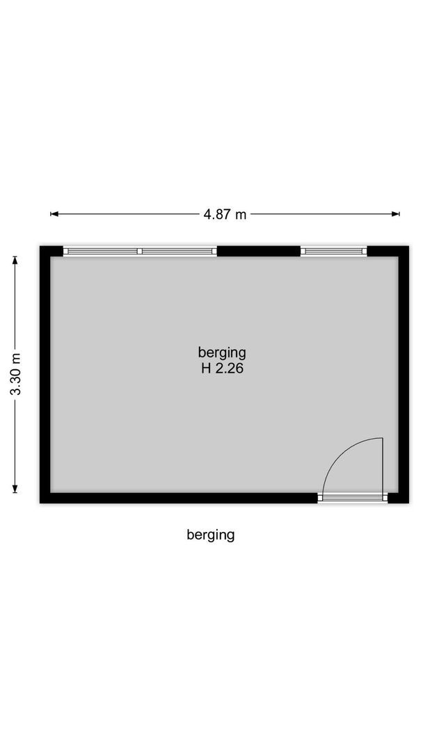 Burmanlaan 154, Wassenaar plattegrond-1