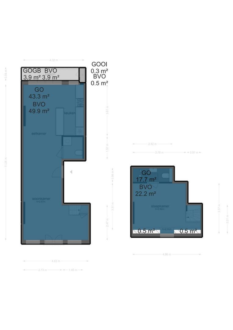 Wilhelminastraat 180 3, Amsterdam plattegrond-0