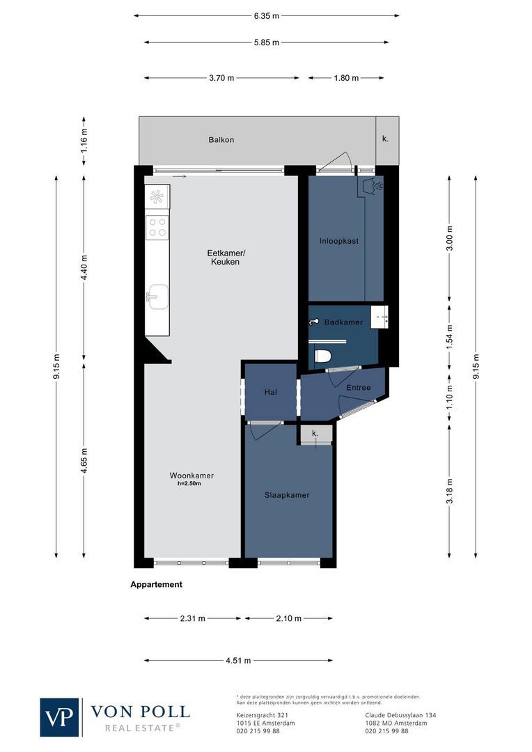Bestevâerstraat 196 1, Amsterdam plattegrond-0