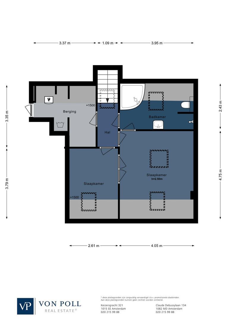 Joh.M. Coenenstraat 60, Amsterdam plattegrond-1