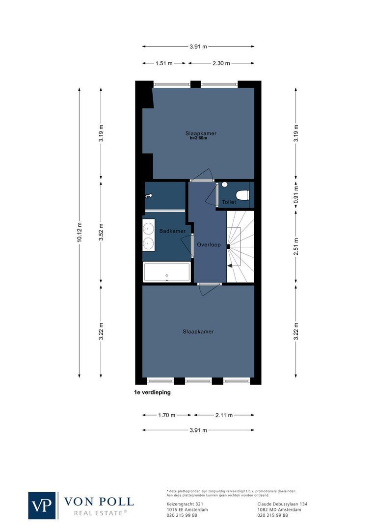 Bloemstraat 65, Amsterdam plattegrond-2