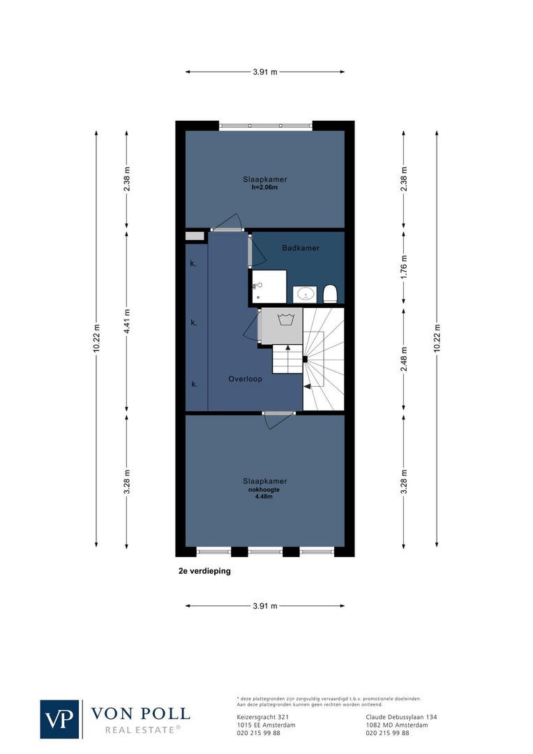 Bloemstraat 65, Amsterdam plattegrond-3