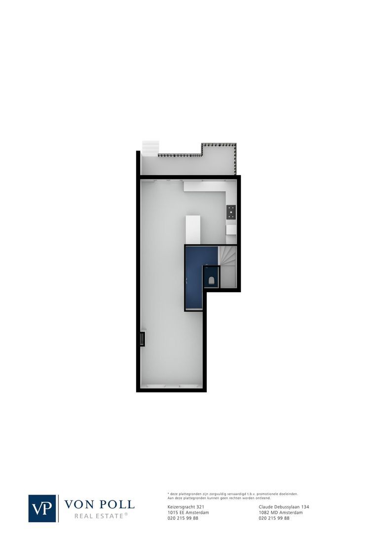 Weteringschans 84 C, Amsterdam plattegrond-1