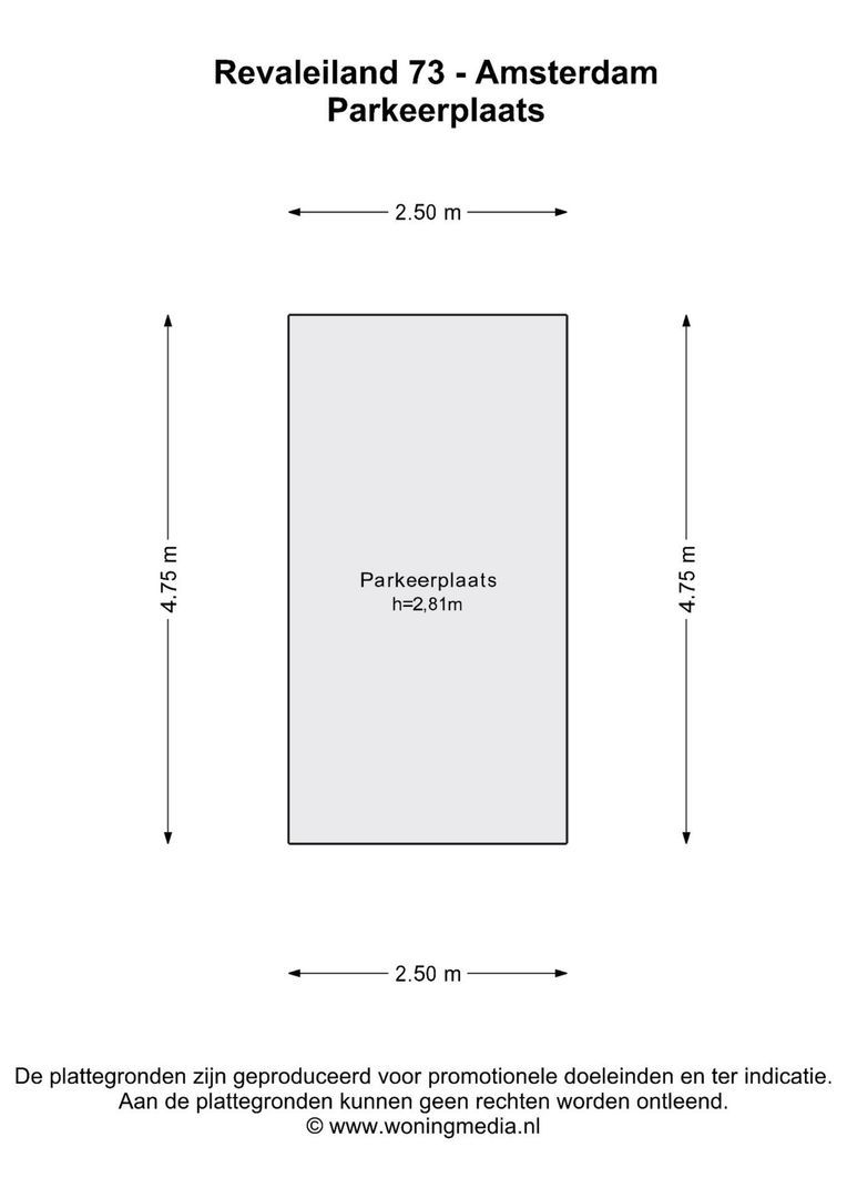 Revaleiland 73, Amsterdam plattegrond-2