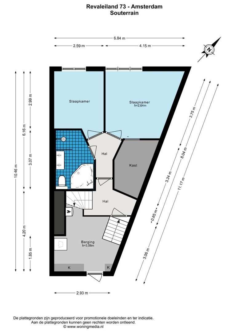 Revaleiland 73, Amsterdam plattegrond-1