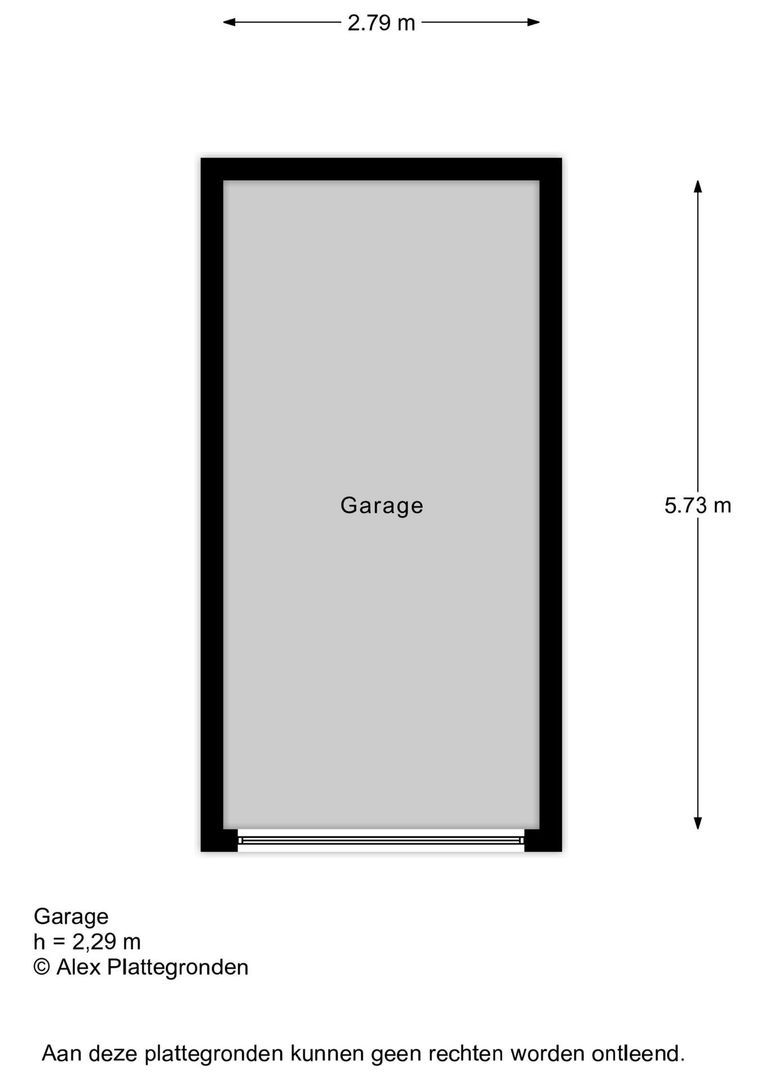 Stoeplaan 11, Wassenaar plattegrond-1