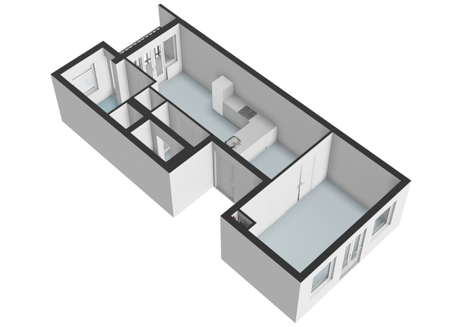 Kanaalstraat 185 2, Amsterdam plattegrond-5