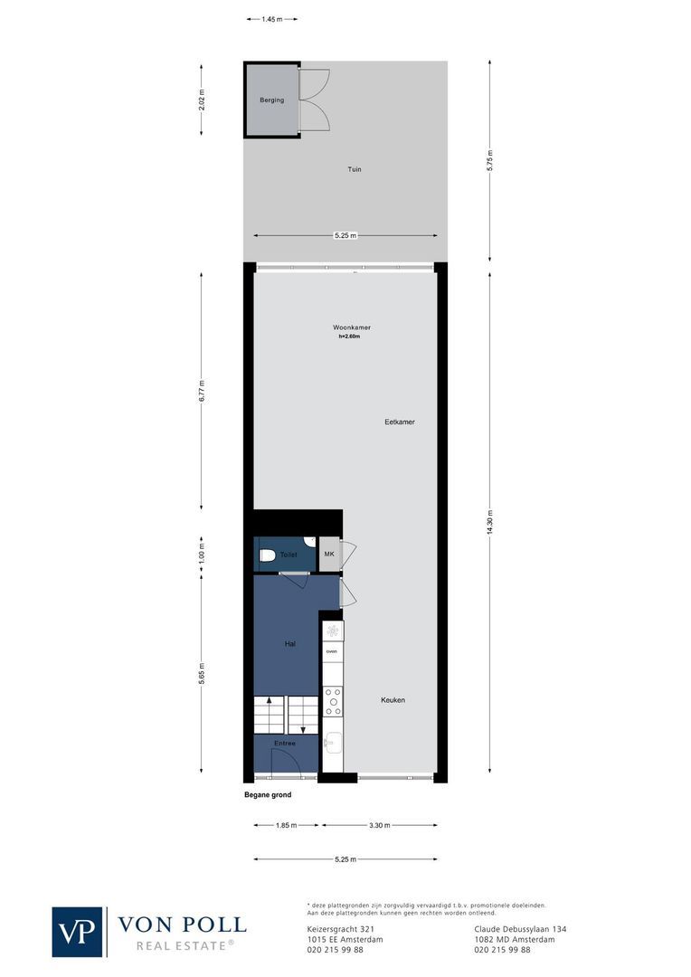 Derde Oosterparkstraat 149, Amsterdam plattegrond-0