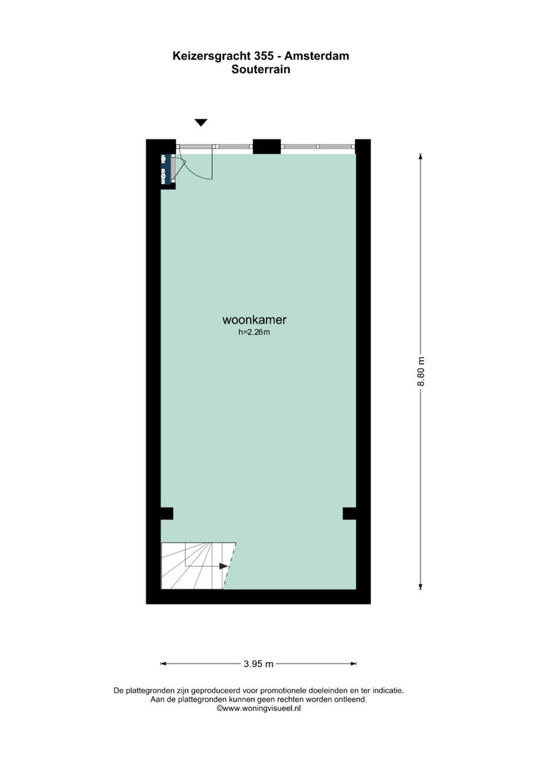 Keizersgracht 355, Amsterdam plattegrond-4