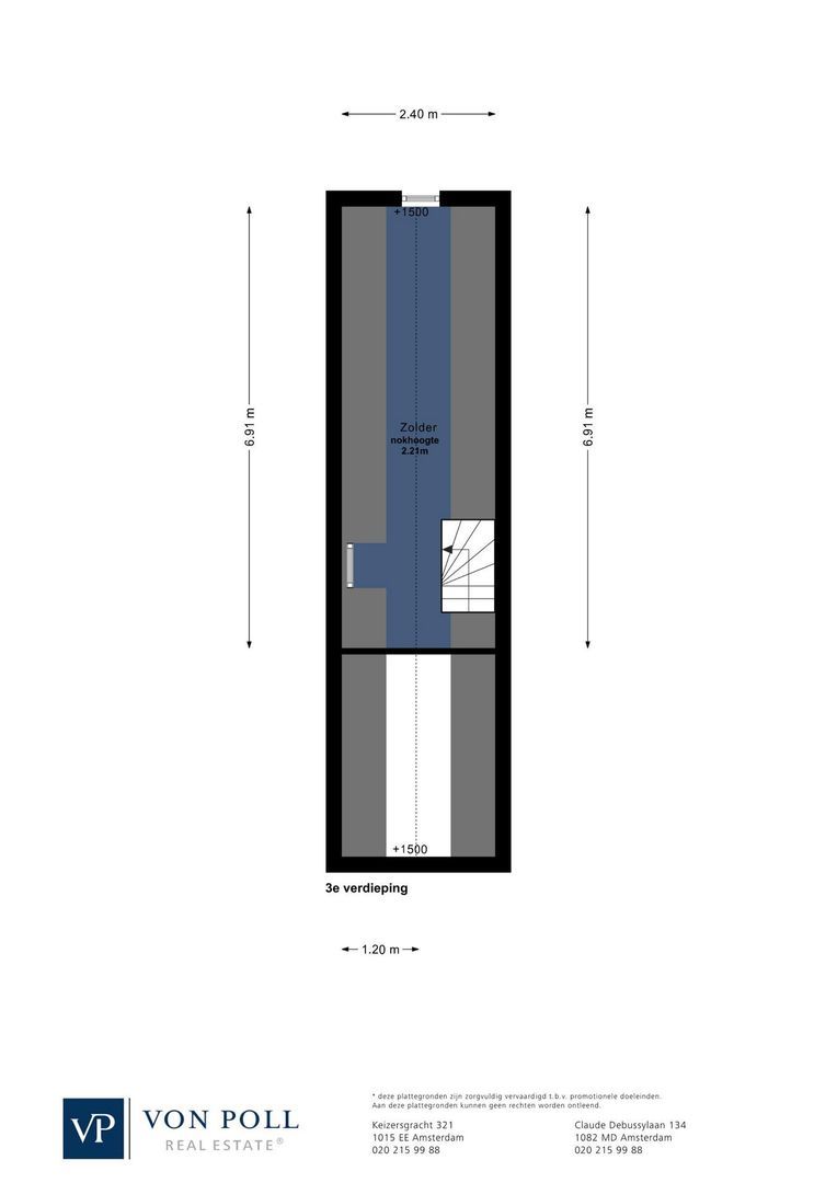 Bloemstraat 65, Amsterdam plattegrond-4