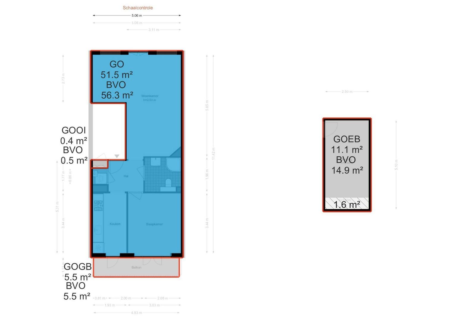 Haarlemmerweg 155 2, Amsterdam plattegrond-6