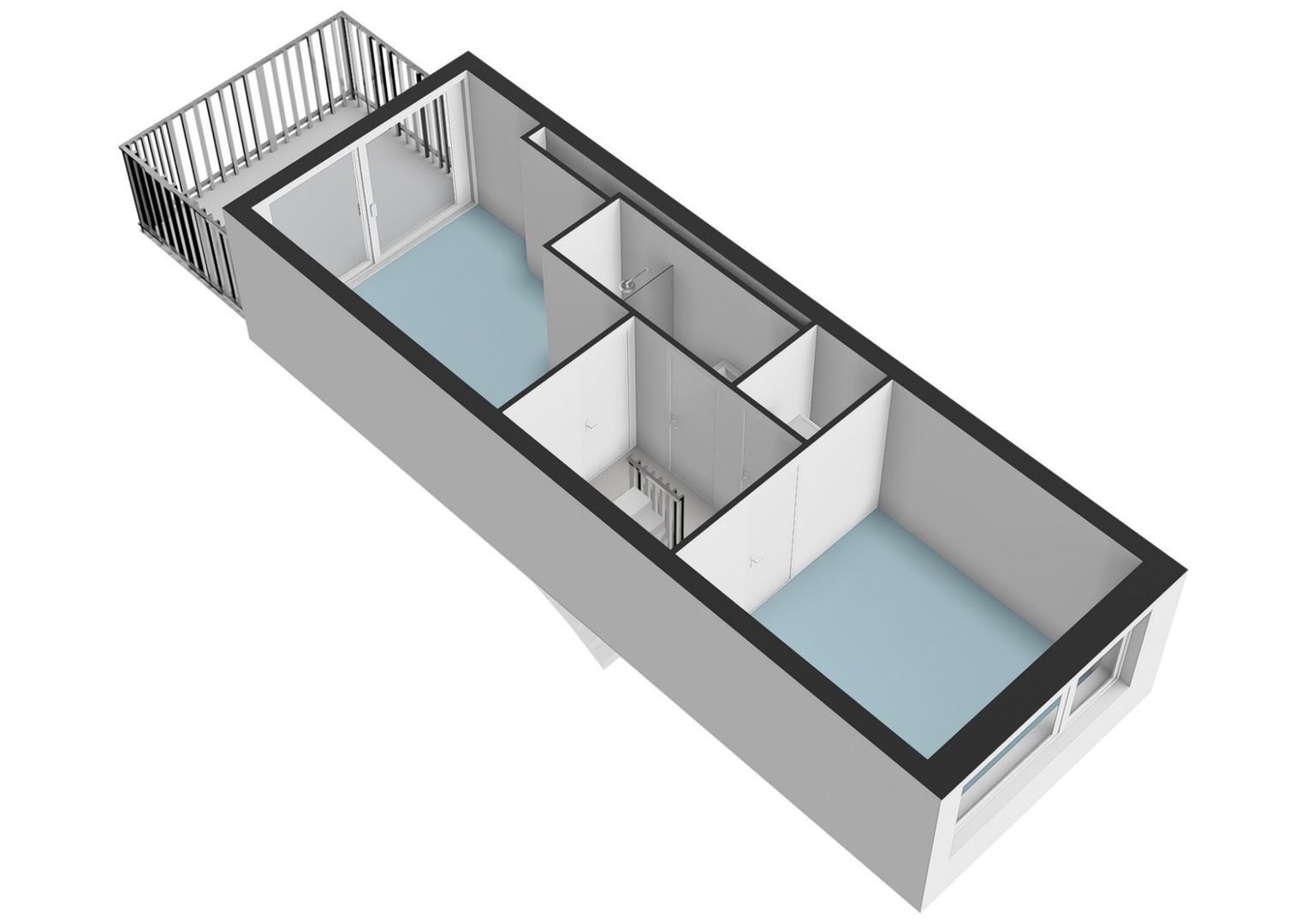 Nieuwpoortstraat 94 D 9, Amsterdam plattegrond-4