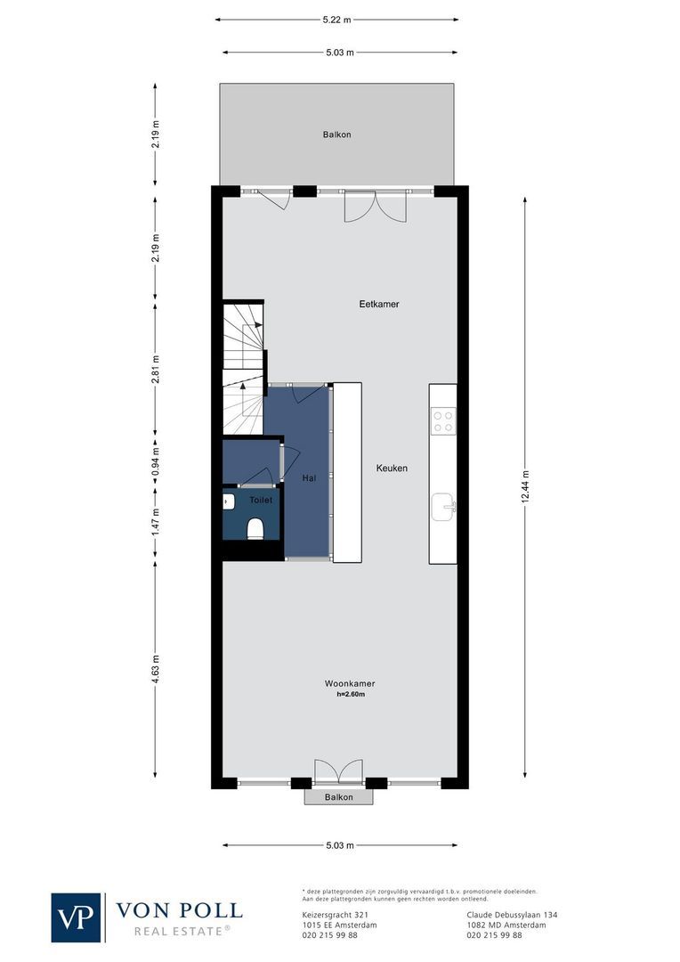 Kanaalstraat 39 3, Amsterdam plattegrond-0