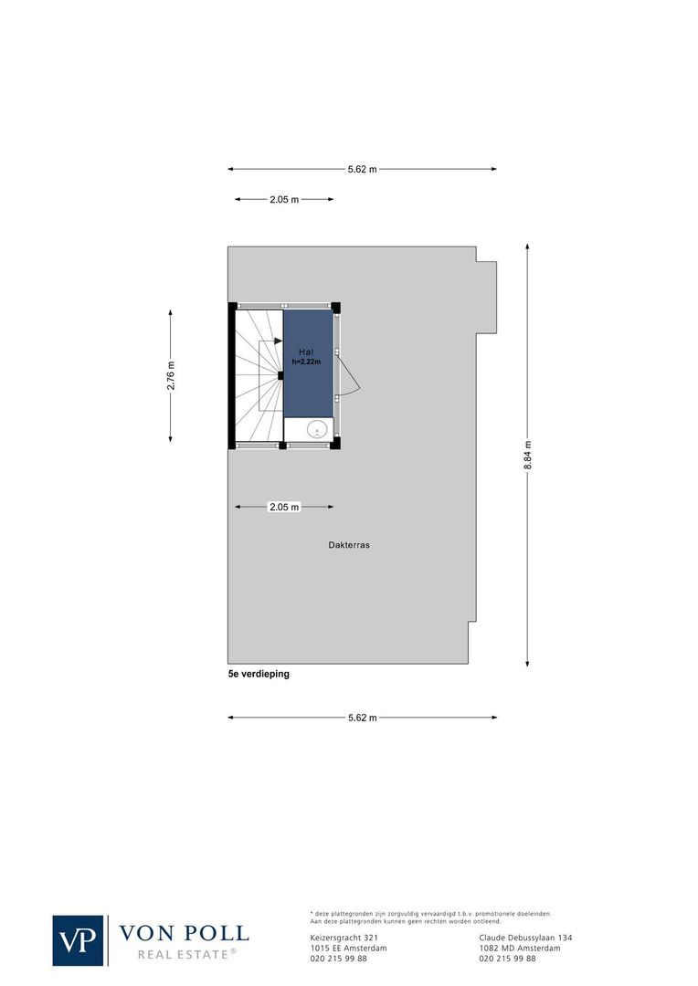 Kanaalstraat 39 3, Amsterdam plattegrond-3