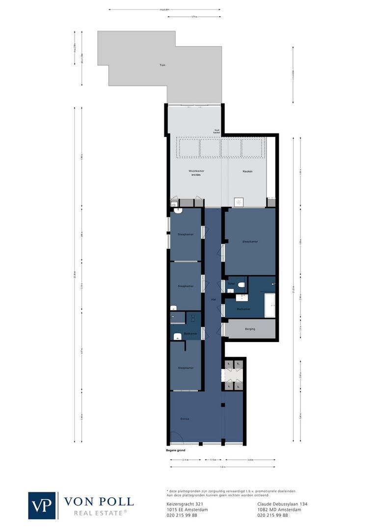 Laurierstraat 63, Amsterdam plattegrond-0