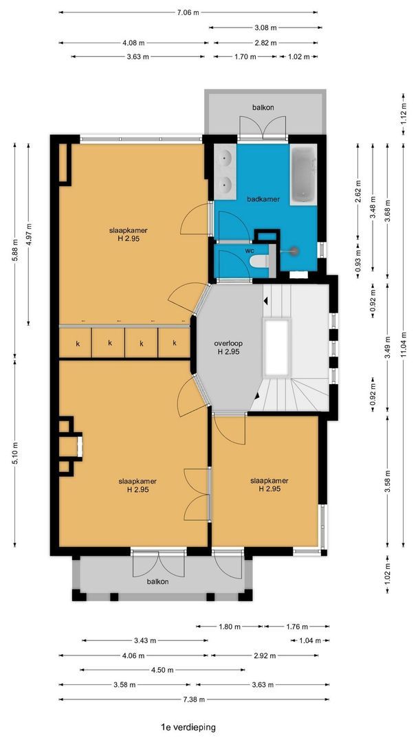 Groot Hoefijzerlaan 46, Wassenaar plattegrond-1