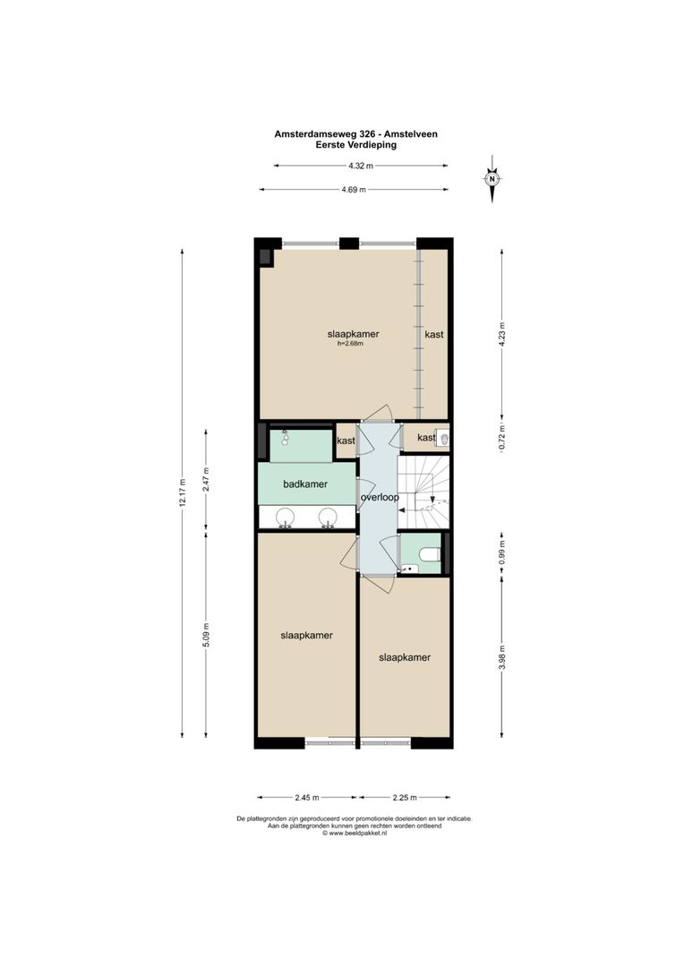 Amsterdamseweg 326, Amstelveen plattegrond-6