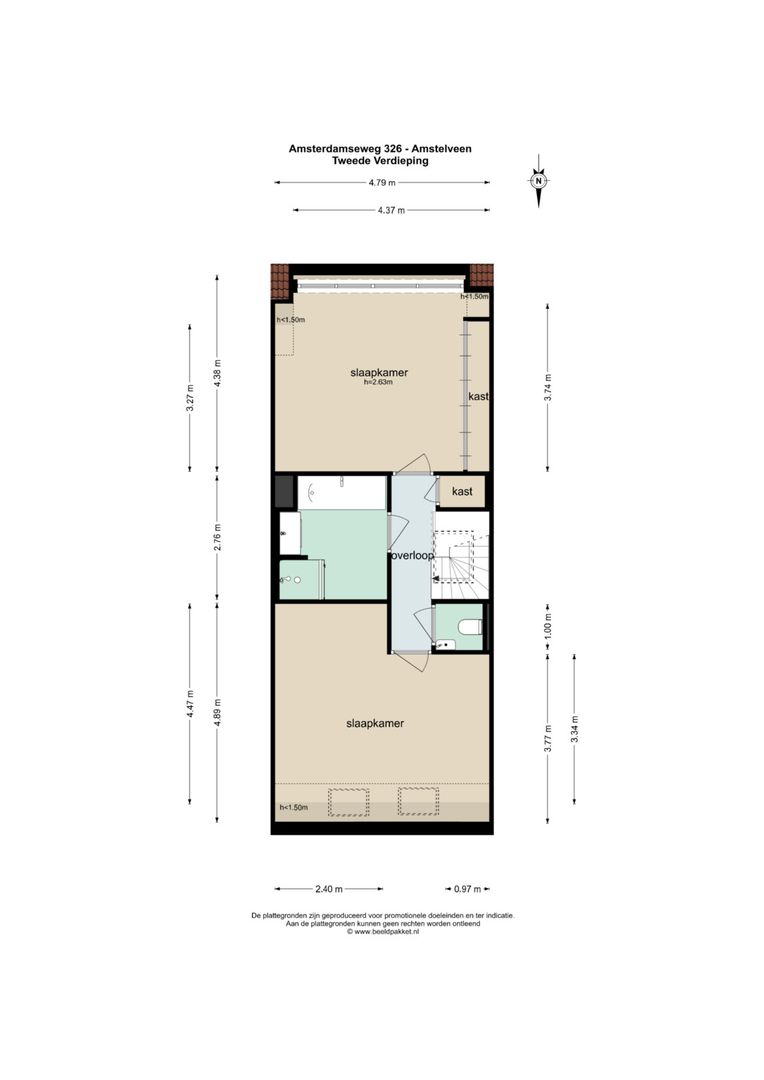Amsterdamseweg 326, Amstelveen plattegrond-15