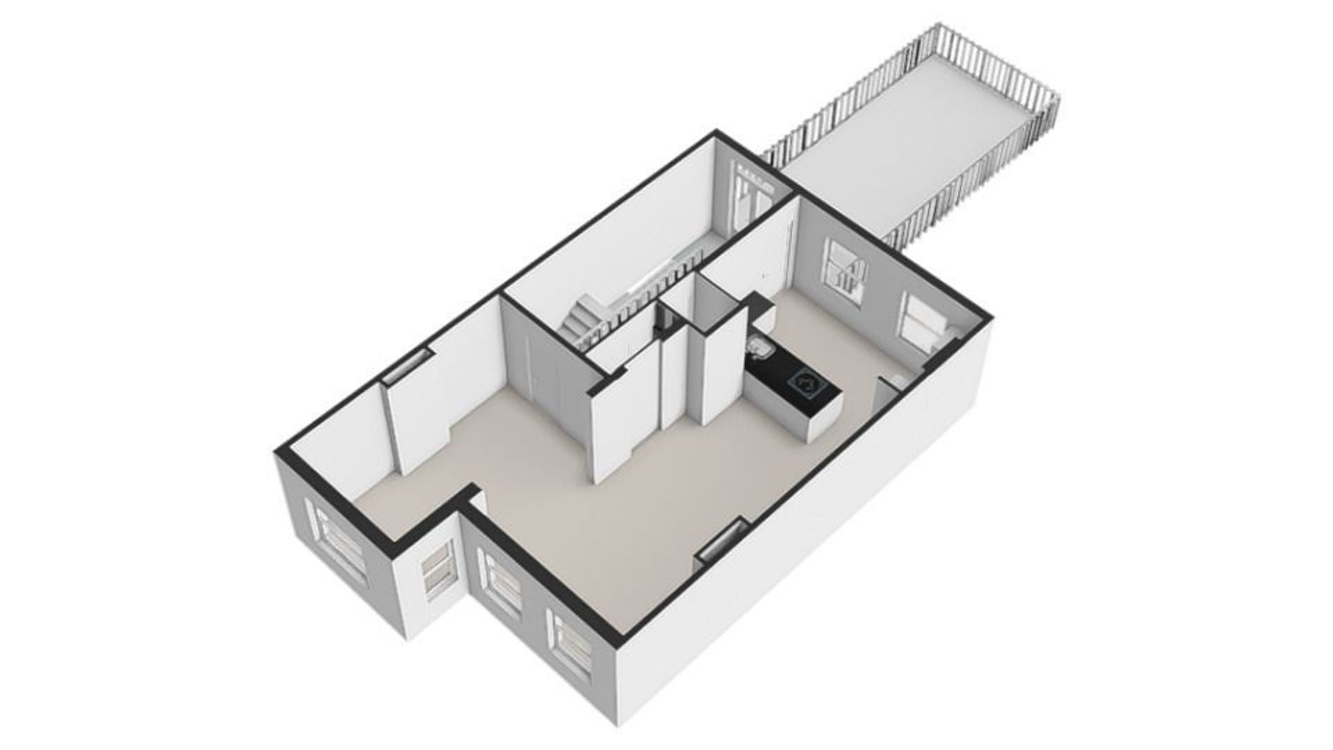 Vondelstraat 170 3, Amsterdam plattegrond-2