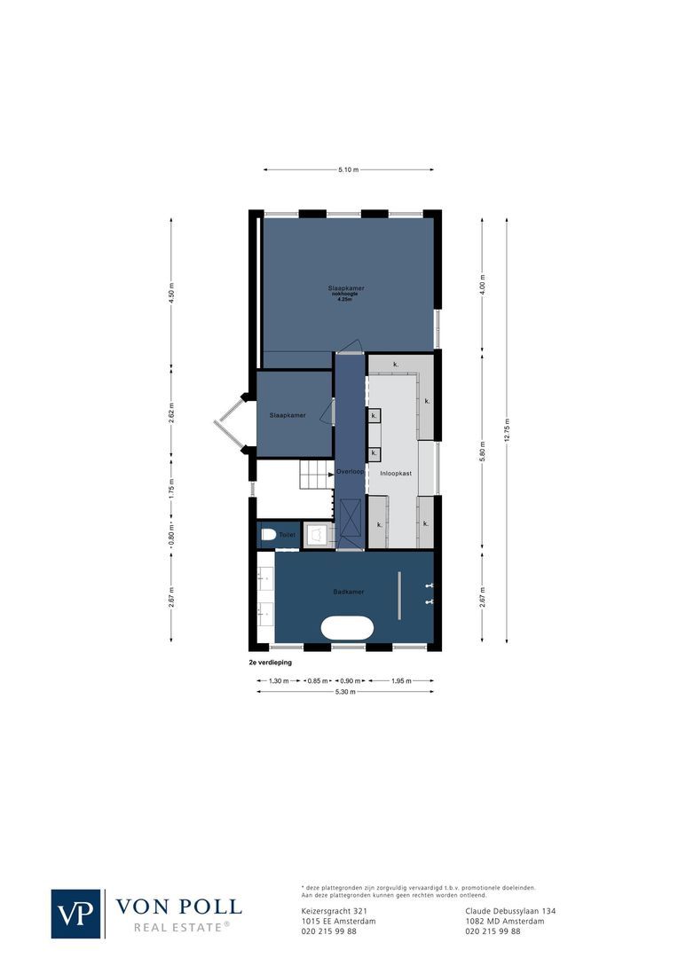 Reguliersgracht 111, Amsterdam plattegrond-2