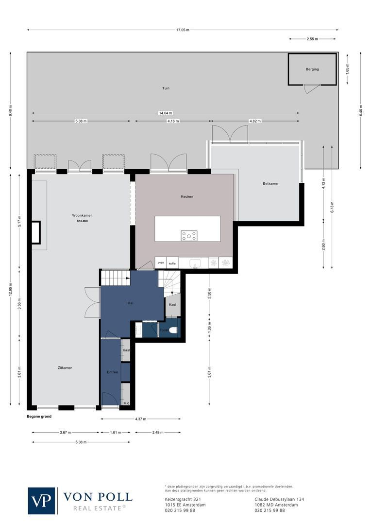 Reguliersgracht 111, Amsterdam plattegrond-0
