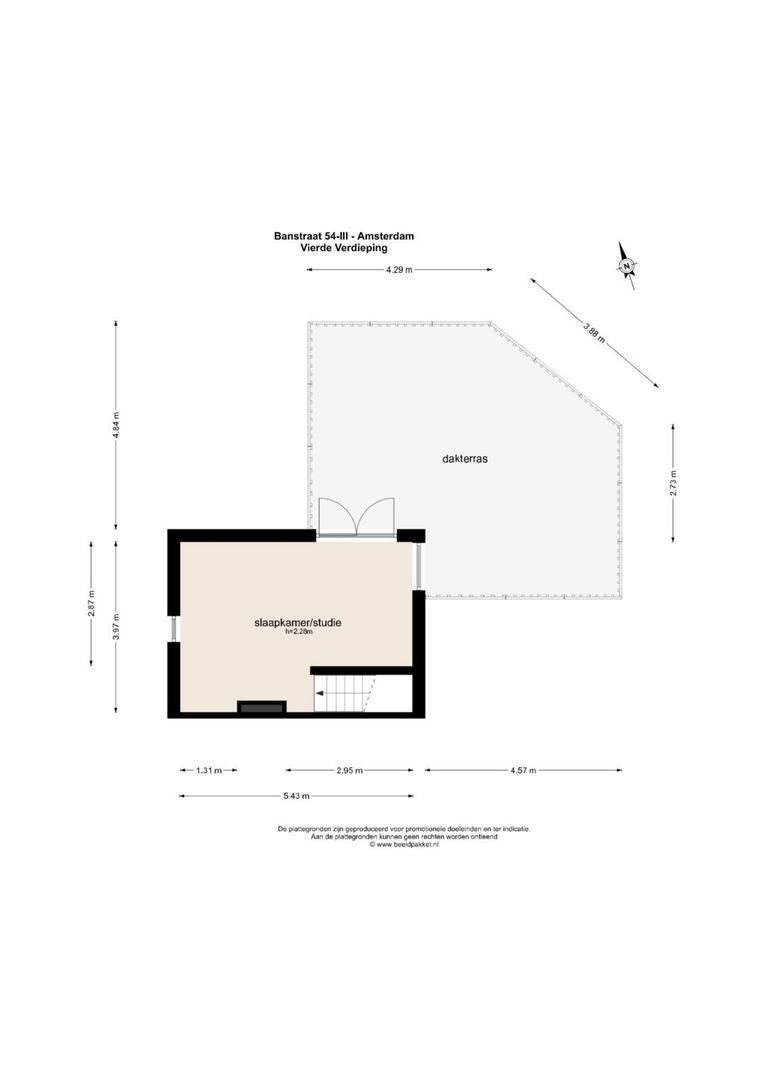 Banstraat 54 3, Amsterdam plattegrond-3