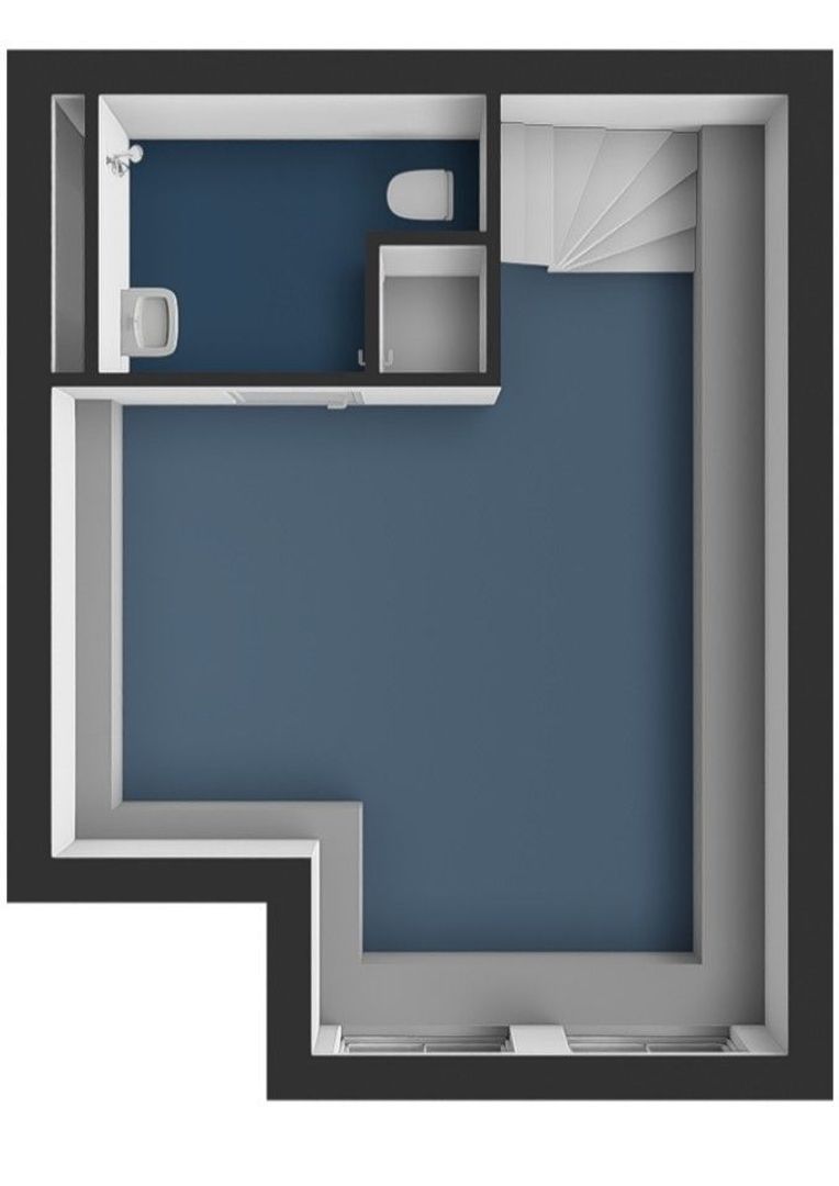 Jacob van Lennepkade 64 HV, Amsterdam plattegrond-2