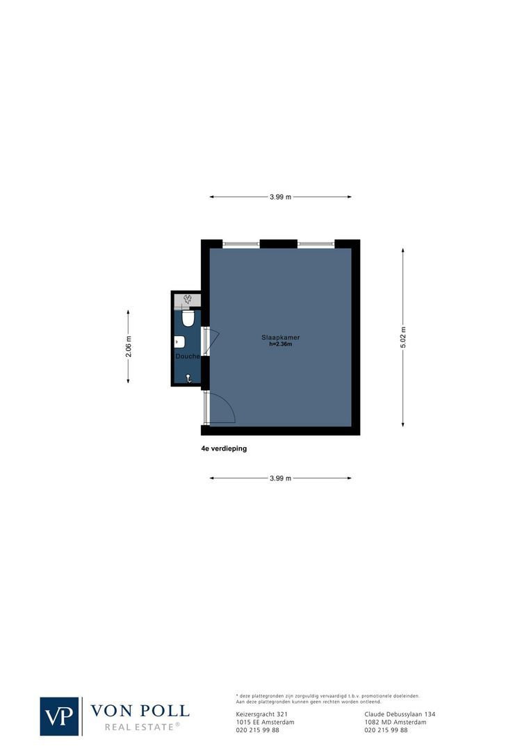 Churchill-laan 127 2, Amsterdam plattegrond-1