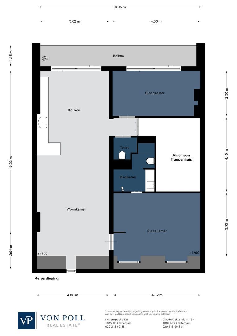 Frans van Mierisstraat 82 4, Amsterdam plattegrond-0
