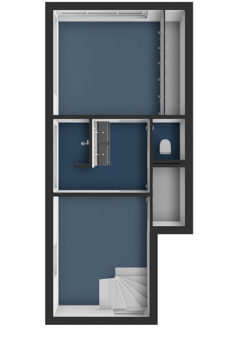 Johan van Hasseltkade 227 B, Amsterdam plattegrond-4