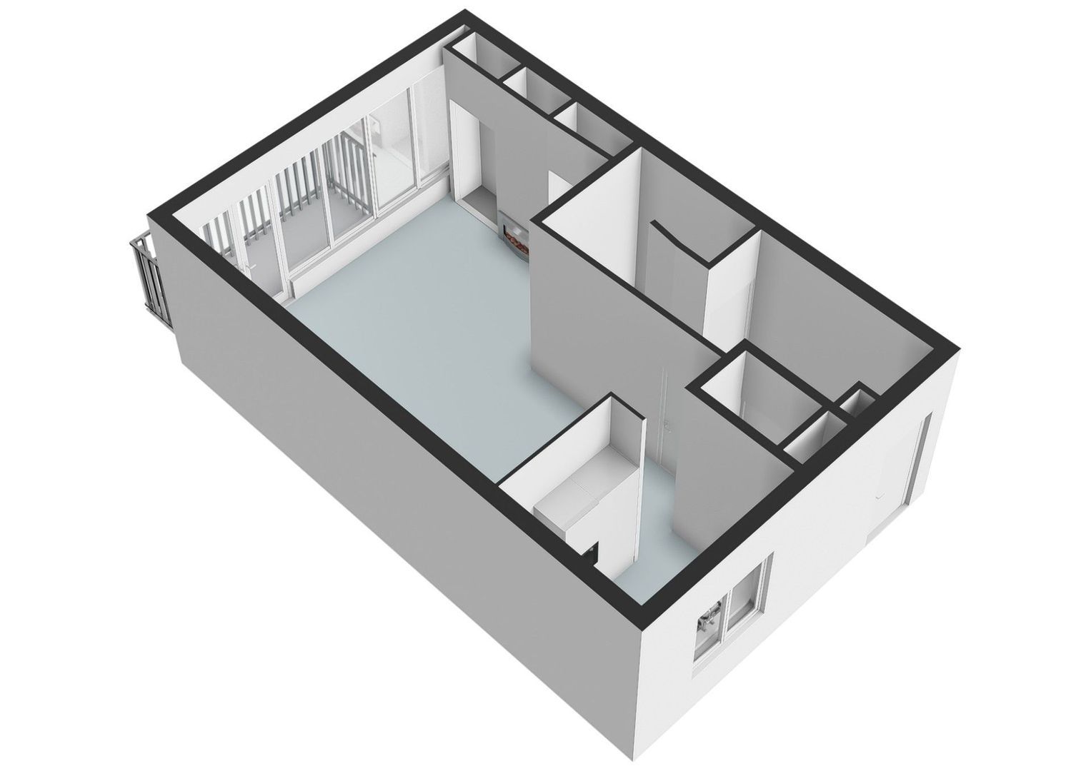 Herengracht 200 B, Amsterdam plattegrond-1