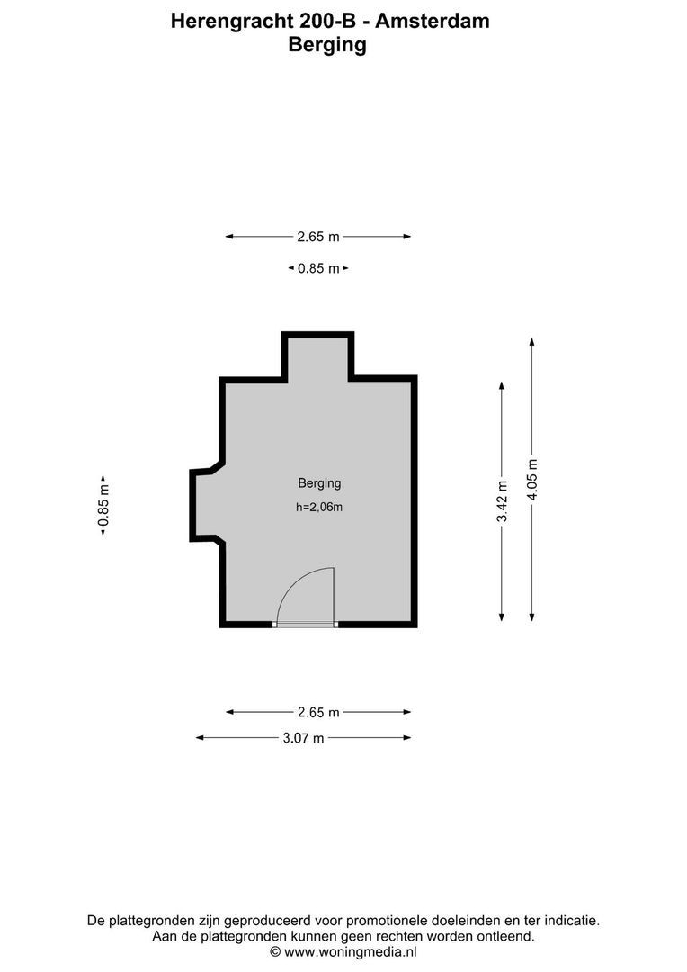 Herengracht 200 B, Amsterdam plattegrond-9