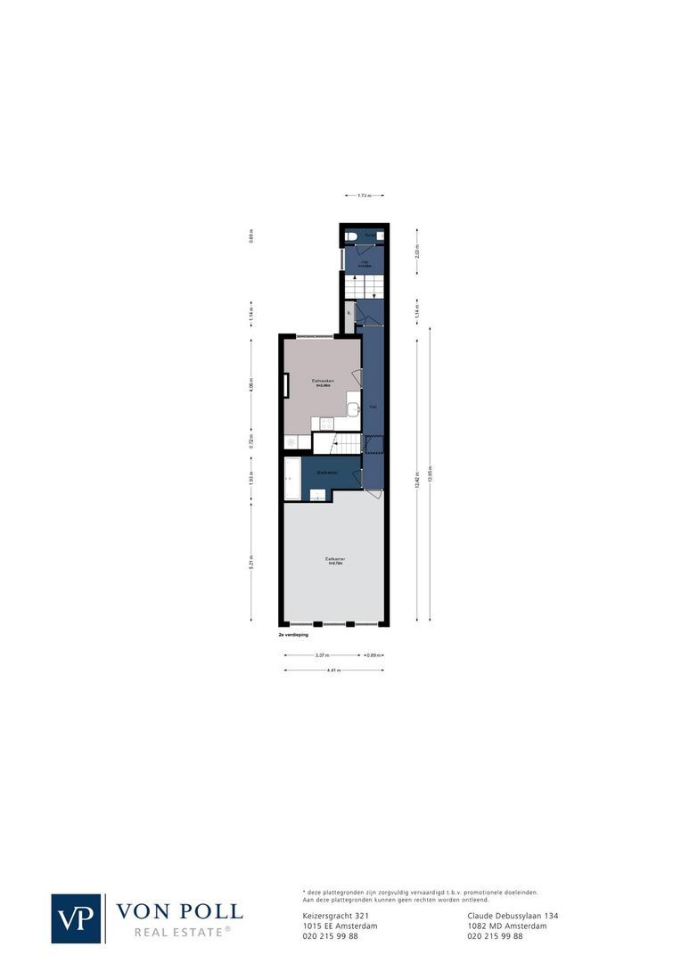 Prins Hendrikkade 148, Amsterdam plattegrond-3