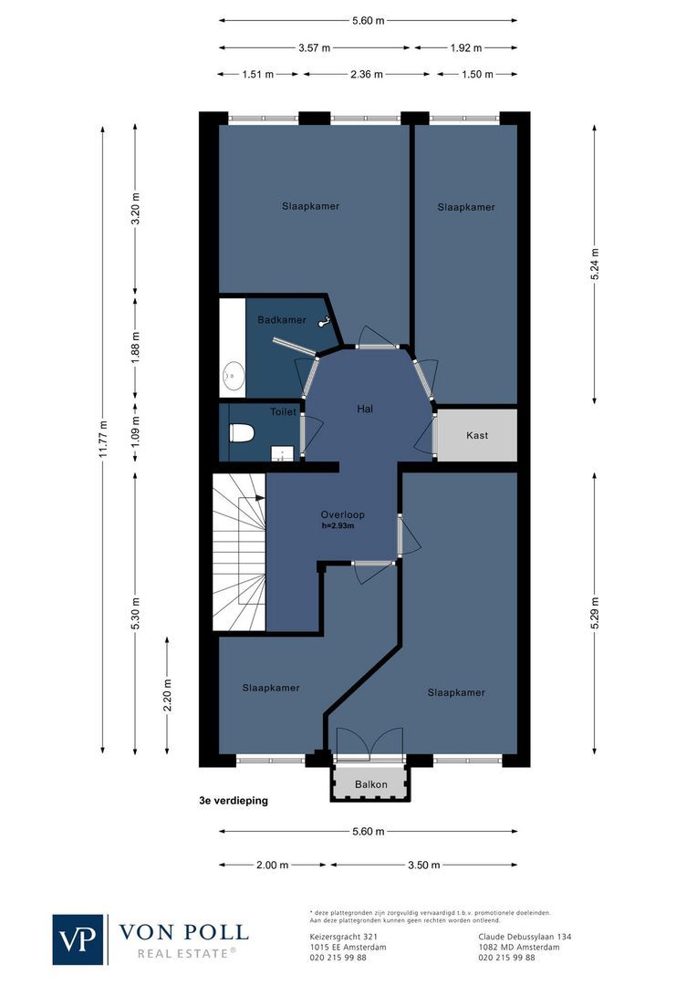 Alexanderkade 3 2, Amsterdam plattegrond-2